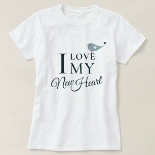 新しいハート移植 Tシャツ
