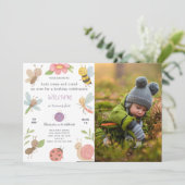 新しいバグ誕生日招待状と写真 招待状 (スタンド正面)