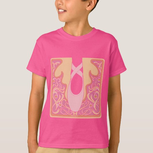 新しいバレエ Tシャツ (正面)