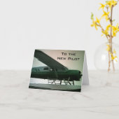 「新しいパイロット」に カード (黄色い花)