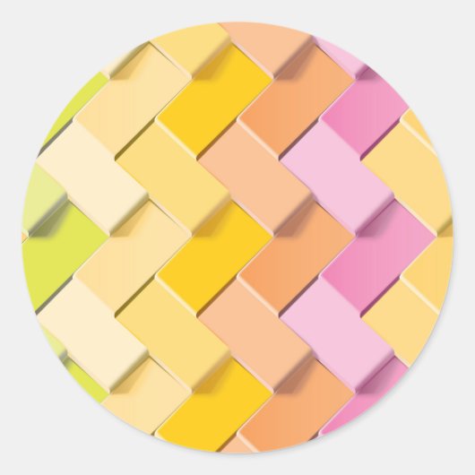 新しいパターン作成 ラウンドシール (正面)