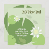 新しいパッドの引っ越しのお知らせ 案内状 (正面/裏面)