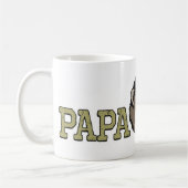 新しいパパくまの父の日のギア コーヒーマグカップ (左)