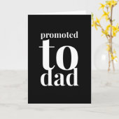 新しいパパに昇格 カード (黄色い花)