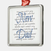 新しいパパのための言葉 メタルオーナメント (左)