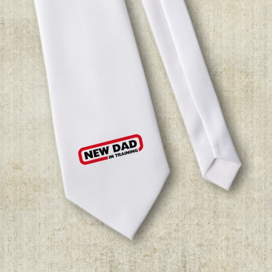 新しいパパのトレーニング ネクタイ