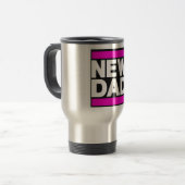 新しいパパのピンク トラベルマグ (正面左)