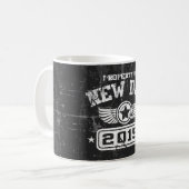新しいパパ2015年の特性 コーヒーマグカップ (正面左)