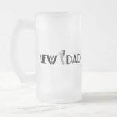 新しいパパ フロストグラスビールジョッキ (左)