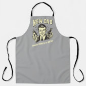 新しいパパ：誰かが私のボトルを持って来る エプロン (正面)