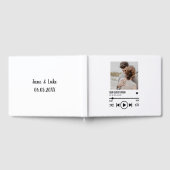 新しいパーソナライズされたフォトソングの再生リスト ゲストブック (全面)