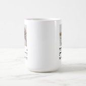 新しいパーソナライズされたフォトソングの再生リスト コーヒーマグカップ (中央)