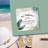 新しいパーソナライズされた近隣紹介カード – Mee スクエアシール