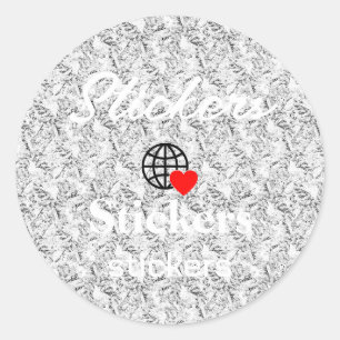 新しいパーソナライズ文字ロゴスタンプ ラウンドシール