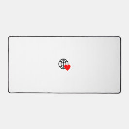 新しいパーソナライズ文字ロゴデスクマット デスクマット