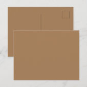 新しいパーソナライズ文字ロゴバチュラーパーティの呼び出し インビテーションポストカード (正面/裏面)