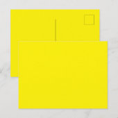 新しいパーソナライズ文字ロゴバチュラーパーティの呼び出し インビテーションポストカード (正面/裏面)