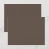 新しいパーソナライズ文字ロゴバチュラーパーティの呼び出し インビテーションポストカード (正面/裏面)