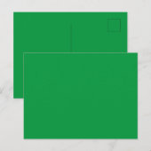 新しいパーソナライズ文字ロゴバチュラーパーティの呼び出し インビテーションポストカード (正面/裏面)