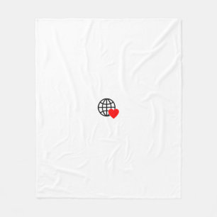 新しいパーソナライズ文字ロゴフリースブランケット フリースブランケット