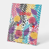 新しいパーソナライズ文字ロゴペデスタルサイン 台座サイン (正面)