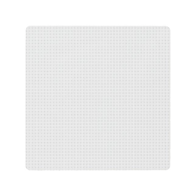 新しいパーソナライズ文字ロゴメタルウォールアート メタルプリント (正面)