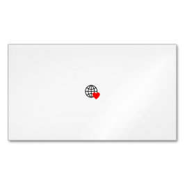 新しいパーソナル文字ロゴ名刺マグネット マグネット名刺