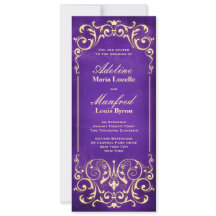 新しいビクトリアン:淡い色の金ゴールドとナス結婚の