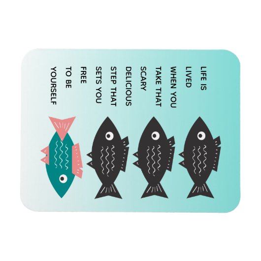 新しいビジネスオーナーのマインドセット引用文を自分で マグネット (横)