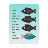 新しいビジネスオーナーのマインドセット引用文を自分で マグネット (縦)