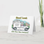 新しいビジネスベンチャーで頑張ろう カード (正面)