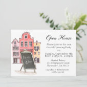 新しいビジネスポストカード 招待状 (スタンド正面)