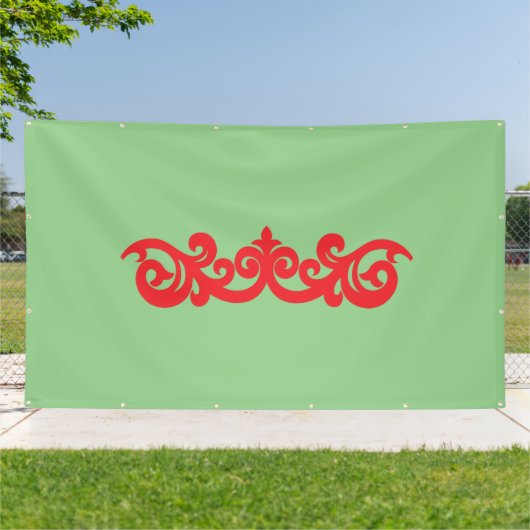 新しいビニールバナー 横断幕 (外側)