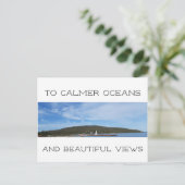 新しいビューの移動 ポストカード (スタンド正面)