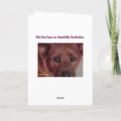 新しいピンクのジャンプスーツを着たアンナベル カード (裏面)