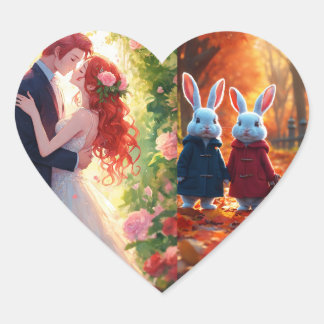 新しいファッションシール ハートシール