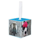 新しいファミリメンバの紹介 キューブオーナメント (正面アングル)