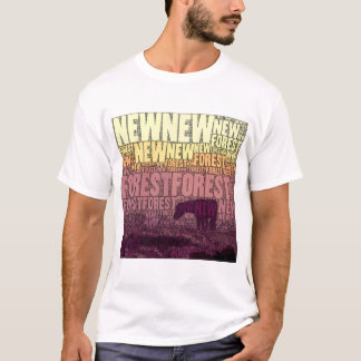 新しいフォレストデザイン Tシャツ