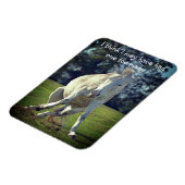 新しいフォレストホワイトポニーポおもしろいーズ マグネット (左側)