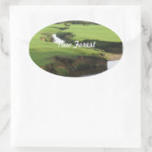 新しいフォレスト 楕円形シール (バッグ)