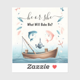 新しいフックベイトおもしろい木魚の魚釣り性別リビール シール