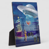 新しいフライト付き添い人 フォトプラーク (側面)