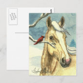 新しいフレンドワイルドホースポストカード ポストカード (正面/裏面)