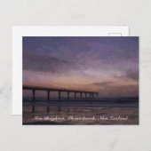 新しいブライトン桟橋はがき ポストカード (正面/裏面)