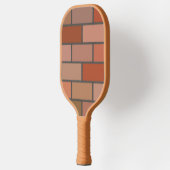 新しいブリックウォールデザイン ピックルボールラケット (左)