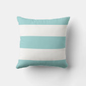 新しいブルーミスト&ホワイトストライプソファ枕ギフト クッション (裏面)