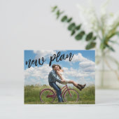 新しいプラカスタムンの結婚写真 ポストカード (スタンド正面)