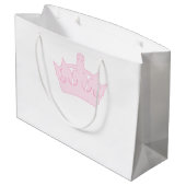 新しいプリンセス-王室のベビー! ラージペーパーバッグ (裏面アングル)