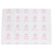 新しいプリンセス-王室のベビー! ラージペーパーバッグ (正面)