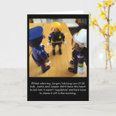 新しいヘアカット カード (黄色い花)